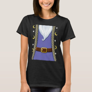 Trollkarlscape för barn Halloween-kostym Män Troll T Shirt