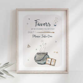 Trollkarlsfest Förmånsskylt Poster