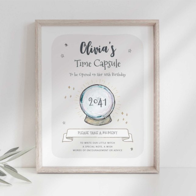 Trollkarlsfest Tidskapsel Skylt (Skapare uppladdad)