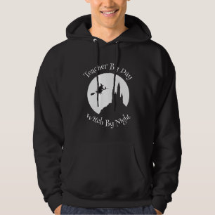 Trollkarlslärare 2019 Halloween kostymtillbehör Hoodie