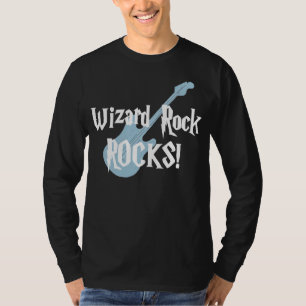 Trollkarlsten vaggar den mörka skjortan tee shirt