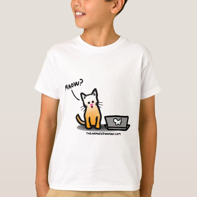 TROLLkattunge T Shirt (Framsida)