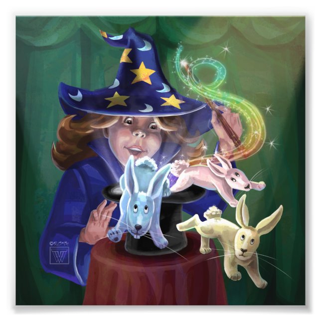 Trollkonstnummer Fototryck (Framsidan)