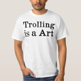 Trollning är en konsthjorta t shirt