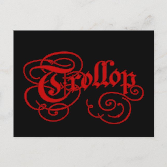 Trollop Vykort (Framsida)