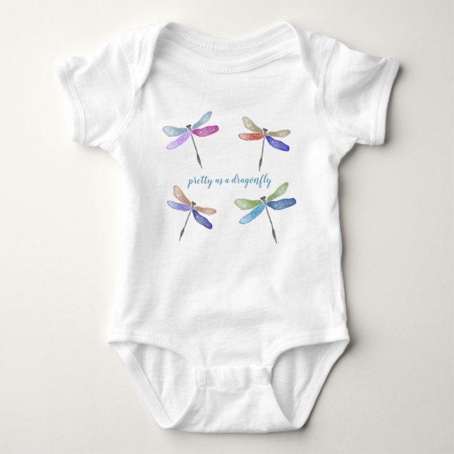 Trollslända | Baby-bodysuit T Shirt (Framsida)