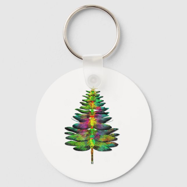 Trollslända julgran Trollslända Xmas  Nyckelring (Framsida)