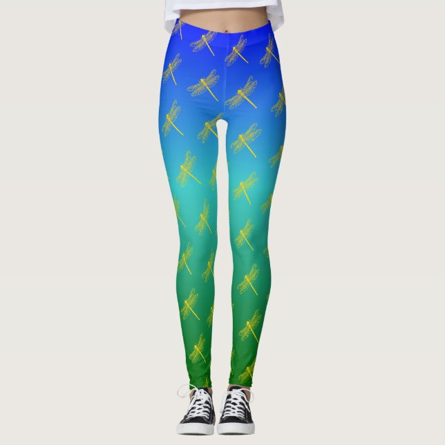 Trollslända Leggings (Framsida)