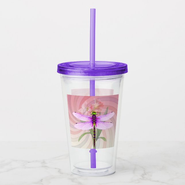 Trollslända  take away mugg (Framsida)