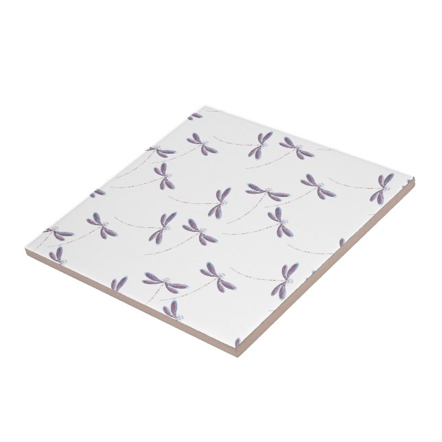 Trollsländor i flykt keramisk kakel (Sidan)