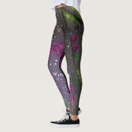 Trollsländor i vassben Leggings
