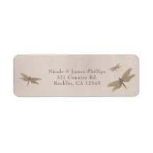 Trollsländor Vintage Trollslända Elegant Inbjudan