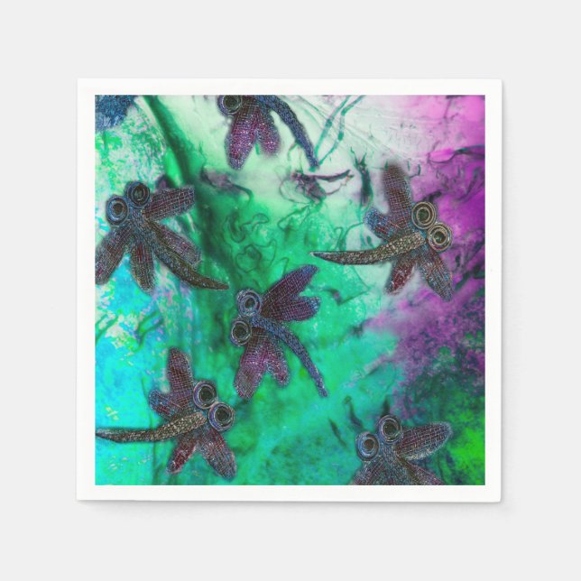 Trollsländornas Magi Pappersservett (Framsidan)