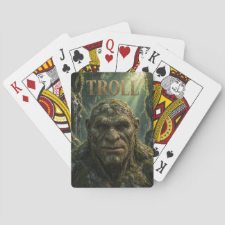 Trollspelkort, pokerkort casinokort