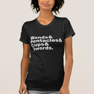 Trollspö & Pentacles & Kopp & Swords Tarotkort Tee