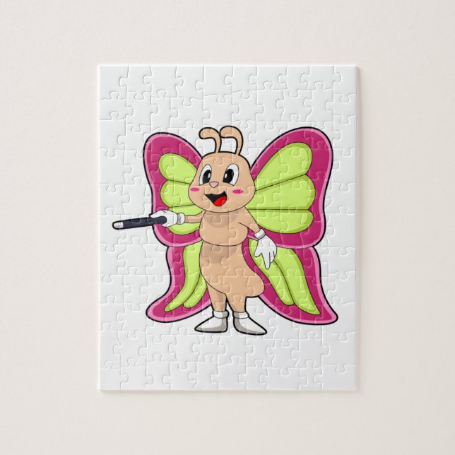 Trollspöet Butterfly Magic Pussel (Vertikal)