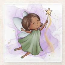 Trollspöet Cute Grönt Fairy Holding Star