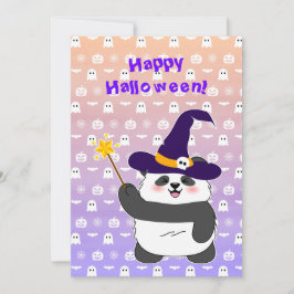 Trollspöet Halloween Cute Baby Panda Witch Magic