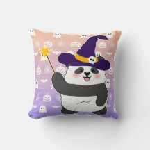 Trollspöet Halloween Cute Baby Panda Witch Magic