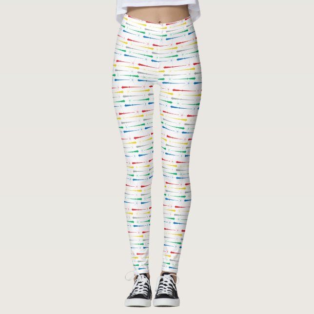 Trollstavsleggings  leggings (Framsida)
