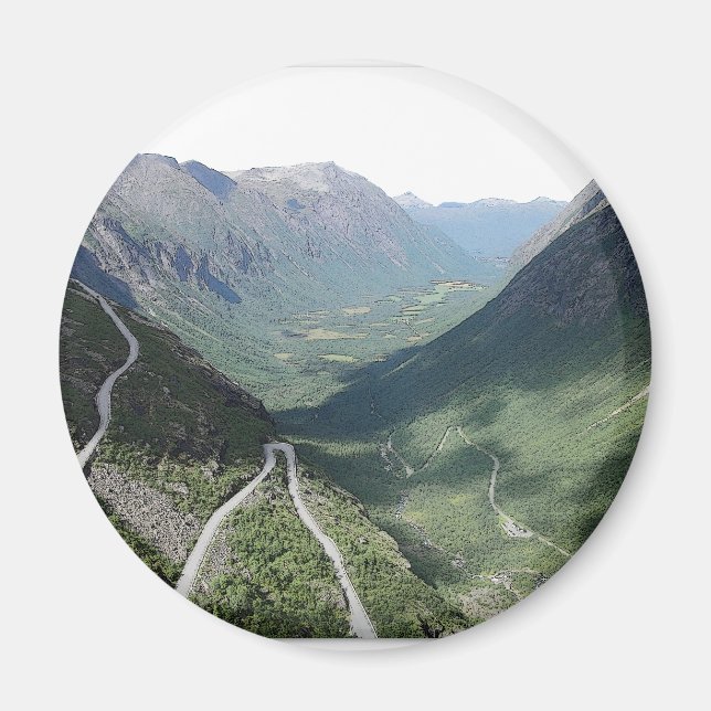 Trollstigen Magnet (Framsidan)