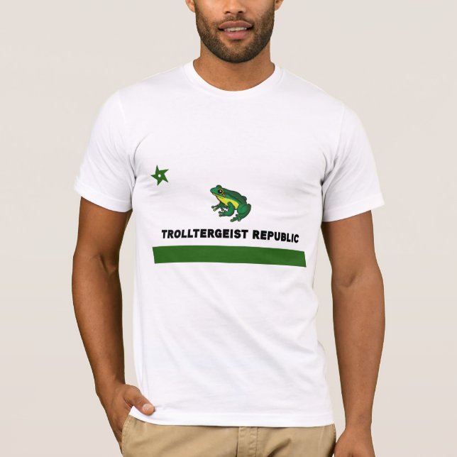 Trolltergeist republik t shirt (Framsida)