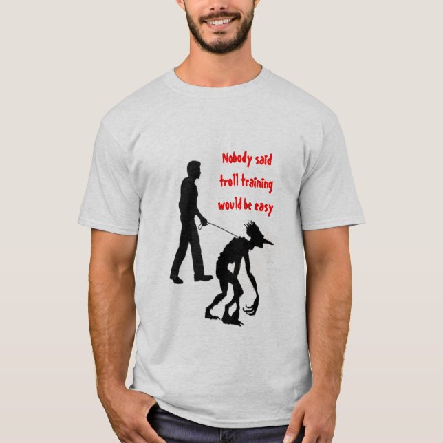 Trollutbildning T-shirt (Framsida)