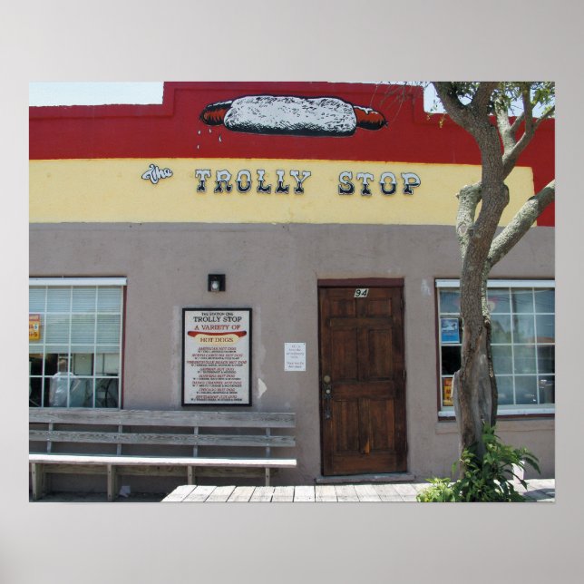 Trolly Stop Poster (Framsidan)