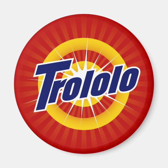 Trololo Round Magnet (Framsidan)