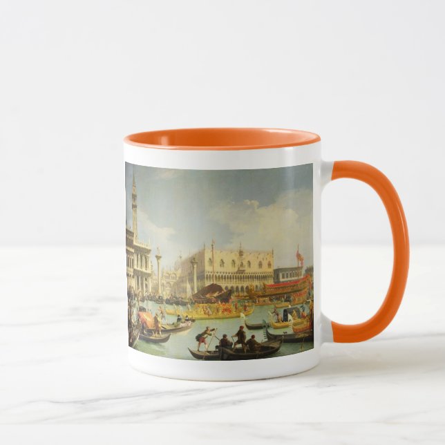 Trolovningen av den Venetian dogen Mugg (Höger)
