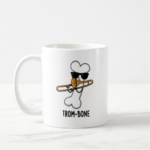 Trom-bone Funny Music Trombone Pun Kaffemugg