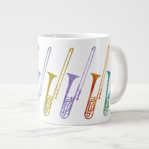 Trombenens regnbåge jumbo mugg