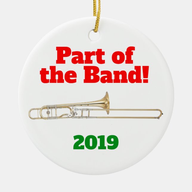 Trombenet Ornament del av bandet (Framsidan)