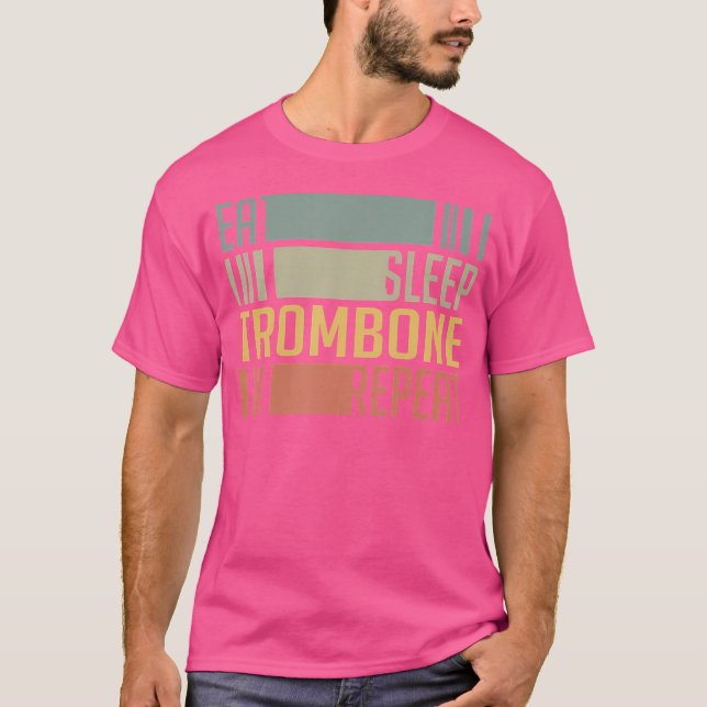 Trombenshämmande makron i viloläge t shirt (Framsida)