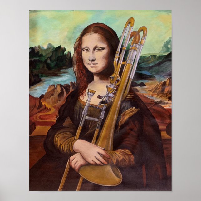 Trombona Lisa Poster (Framsidan)