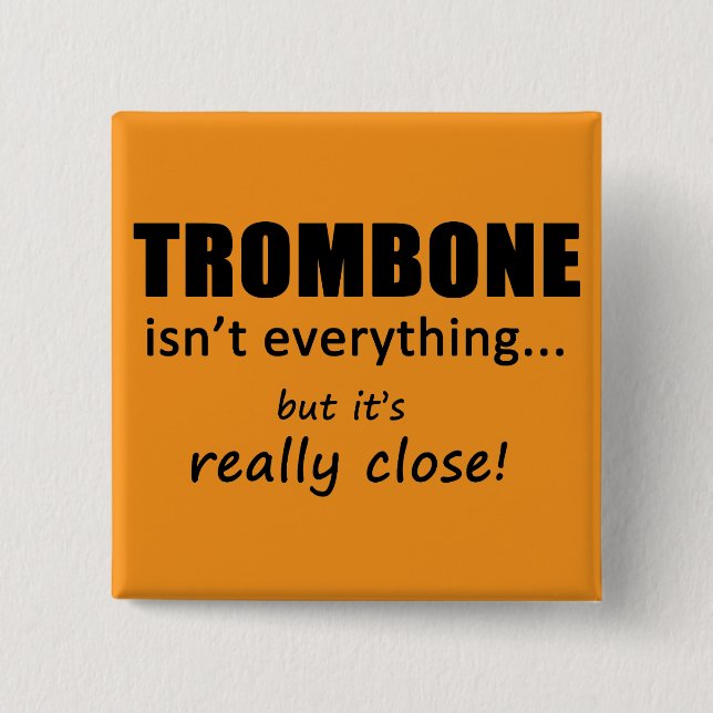 Trombone är inte allt knapp (Framsida)