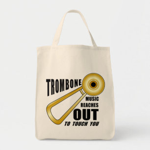 Trombone är ute tygkasse