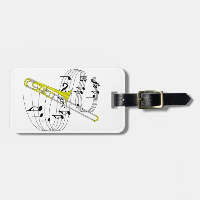 Trombone Bagagebricka (Horisontell Framsida)