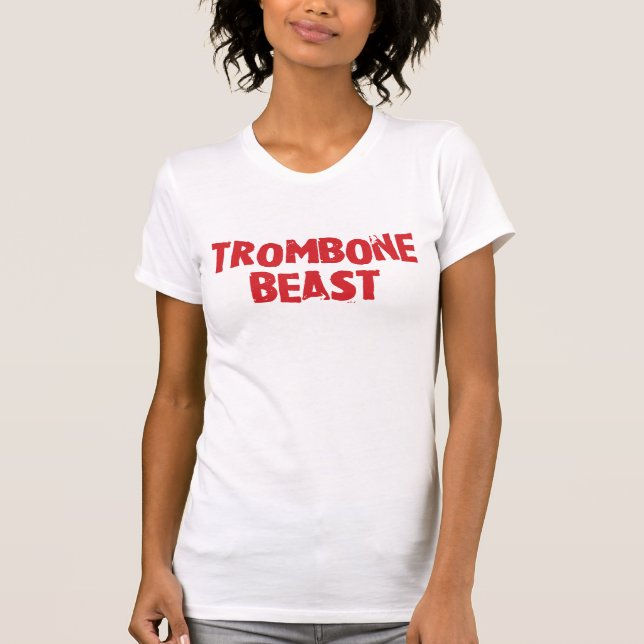 Trombone Beast T-shirt - Dam (Framsida)