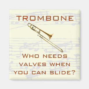 Trombone: Behöver vem ventiler? Magnet