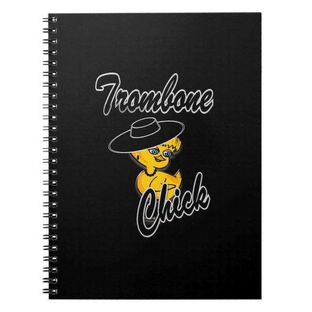 Trombone-Chick #4 Anteckningsbok (Framsidan)