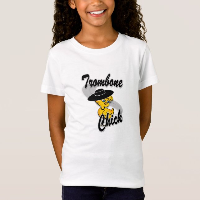 Trombone-Chick #4 Tee (Framsida)