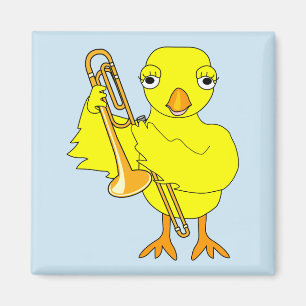 Trombone-Chick Magnet