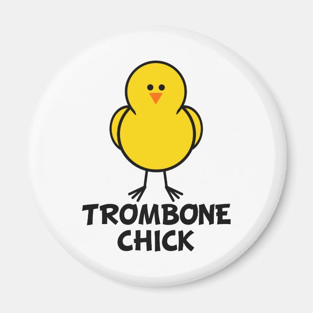 Trombone-Chick Magnet (Framsidan)