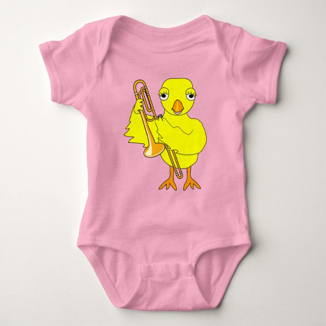 Trombone-Chick T Shirt (Framsida)