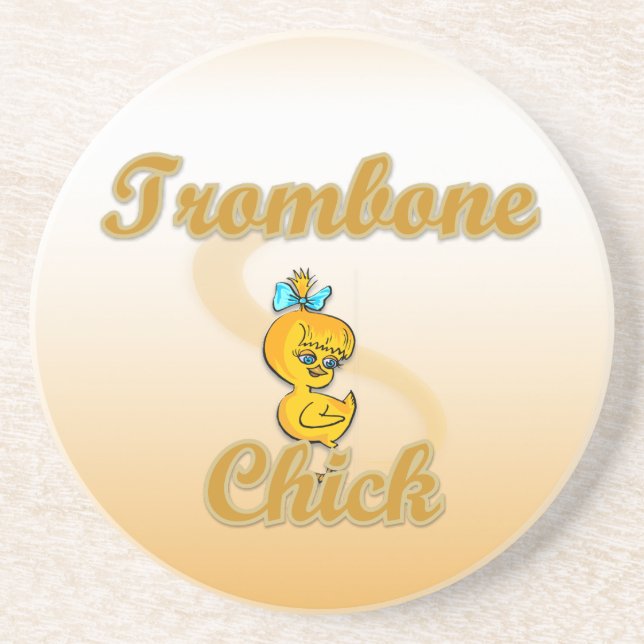 Trombone-Chick Underlägg Sandsten (Framsidan)