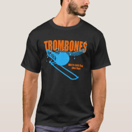 Trombone-Coolan som den Tee Shirt