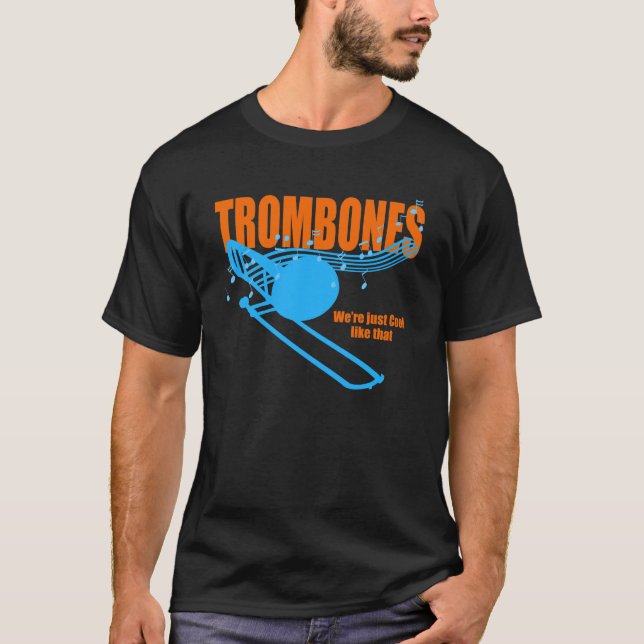 Trombone-Coolan som den Tee Shirt (Framsida)