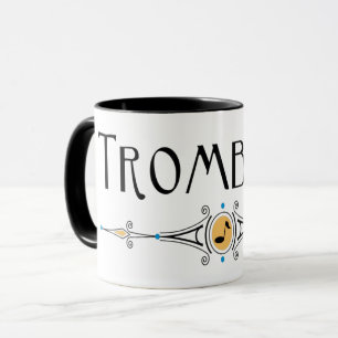 Trombone Decorative Line Mugg