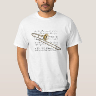 Trombone för skjorta (tända) - (tenor) - välj d tröja